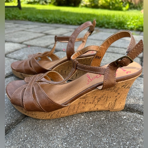 Cork wedge sandals - Picture 2 of 6